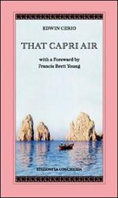 That Capri air with a foreward by Francis Brett Young