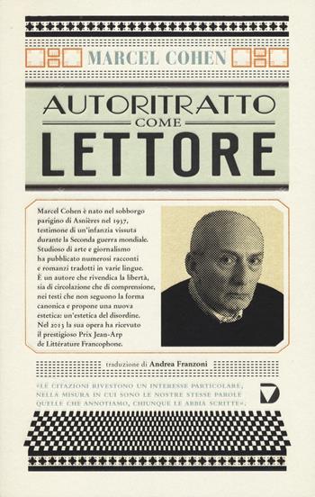 Autoritratto come lettore - Marcel Cohen - Libro Del Vecchio Editore 2025, Altreforme | Libraccio.it