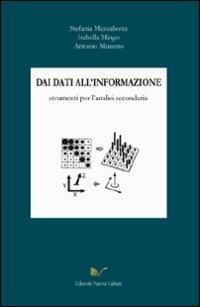 Dai dati all'informazione - Stefania Mezzabotta, Isabella Mingo, Antonio Mussino - Libro Nuova Cultura 2008 | Libraccio.it