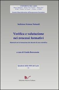 Verifica e valutazioni nei processi formativi  - Libro Nuova Cultura 2008, Quaderni SSIS | Libraccio.it