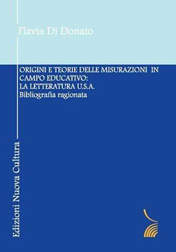 Origini e teorie delle misurazioni - Flavia Di Donato - Libro Nuova Cultura 2008 | Libraccio.it
