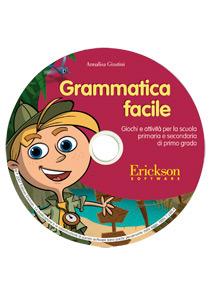 Grammatica facile. Giochi e attività per la scuola primaria e secondaria di primo grado. CD-ROM - Annalisa Giustini - Libro Erickson 2016, Software didattico | Libraccio.it