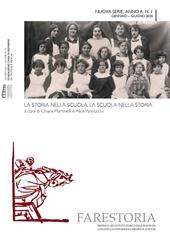 Farestoria (2020). Vol. 1: storia nella scuola, la scuola nella storia, La.