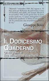 Il dodicesimo quaderno. Gli 83 giorni di Etty Hillesum ad Auschwitz