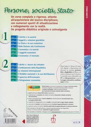 Persone, società, Stato. Per le Scuole superiori. Vol. 2 - Antonio Elia, M. Teresa Ingicco - Libro Paramond 2010 | Libraccio.it