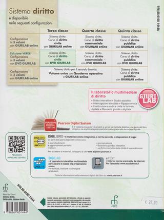 Sistema diritto. Con Giurilab. Ediz. verde. Per le Scuole superiori. - Cattani - Libro Paramond 2012 | Libraccio.it