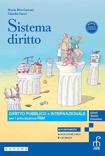Sistema diritto. Diritto pubblico e internazionale per l'articolazione RIM. Per gli Ist. tecnici e professionali. - Maria Rita Cattani, Claudio Guzzi - Libro Paramond 2026 | Libraccio.it