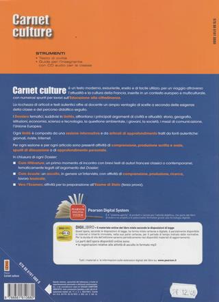 Carnet culture. Per le Scuole superiori. - Francesca Ponzi - Libro Lang 2010 | Libraccio.it