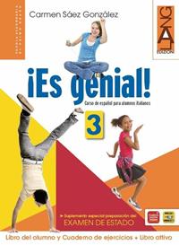 ¡Es genial. Per la Scuola media! Con DVD. Vol. 3 - Carmen Saez Gonzalez - Libro Lang 2011 | Libraccio.it