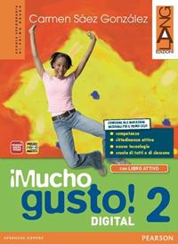 Mucho gusto digitalLIM. Per la Scuola media. Con libro. Vol. 2 - Carmen Saez Gonzalez - Libro Lang 2012 | Libraccio.it