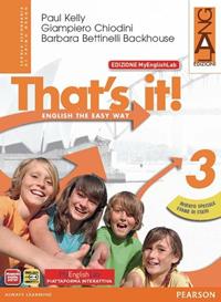 That's it! Ediz. MyLab. Per la Scuola media. Vol. 3 - Kelly, Chiodini - Libro Lang 2012 | Libraccio.it