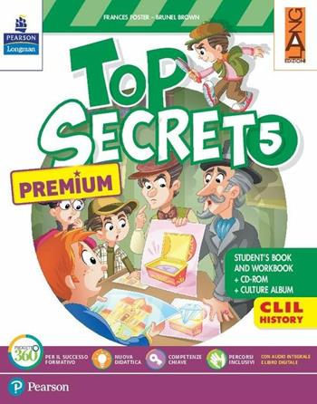 Top secret. Premium. Per la Scuola elementare. Con CD-ROM. Vol. 5 - Frances Foster, Brunel Brown - Libro Lang 2017 | Libraccio.it