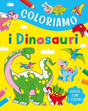 Coloriamo i dinosauri. Ediz. a colori  - Libro Grillo Parlante 2022 | Libraccio.it