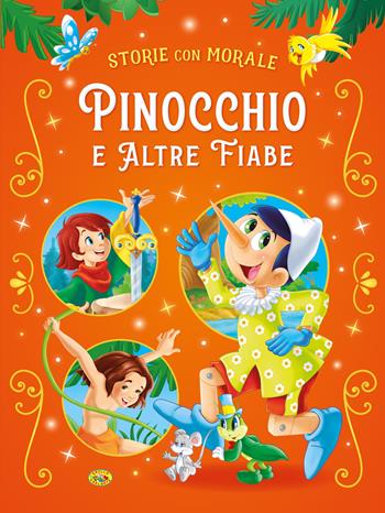 Pinocchio e altre fiabe. Ediz. a colori  - Libro Grillo Parlante 2022, Storie con morale | Libraccio.it
