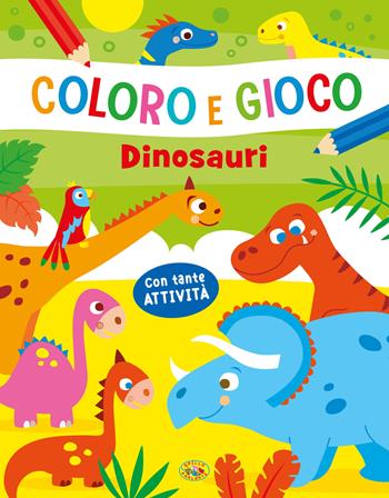 Dinosauri. Coloro e gioco. Ediz. a colori  - Libro Grillo Parlante 2022 | Libraccio.it
