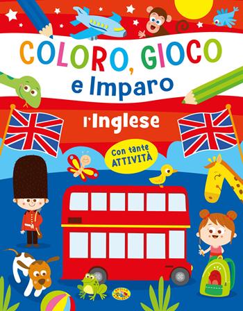L'inglese. Coloro, gioco e imparo. Ediz. a colori  - Libro Grillo Parlante 2022 | Libraccio.it