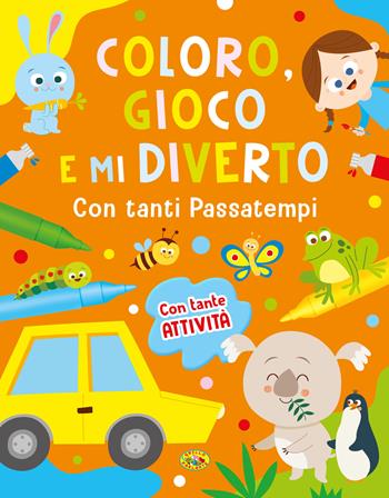 Coloro, gioco e mi diverto con tanti passatempi. Ediz. a colori  - Libro Grillo Parlante 2023 | Libraccio.it