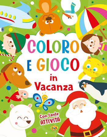 Coloro e gioco in vacanza. Ediz. a colori  - Libro Grillo Parlante 2023 | Libraccio.it