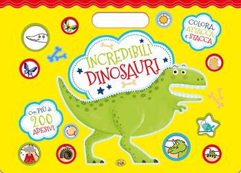 Incredibili dinosauri. Colora, attacca e stacca. Con adesivi. Ediz. a colori  - Libro Grillo Parlante 2023 | Libraccio.it