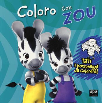 Coloro con Zou  - Libro Ape Junior 2014, Libri gioco | Libraccio.it
