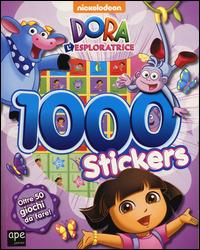 1000 stickers. Dora l'esploratrice. Con adesivi. Ediz. illustrata  - Libro Ape Junior 2014 | Libraccio.it