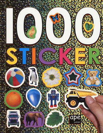 1000 sticker. Ediz. illustrata  - Libro Ape Junior 2015, Libri gioco | Libraccio.it
