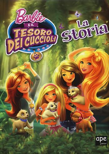 Barbie e il tesoro dei cuccioli. La storia - Kristen L. Depken, Lora Lee - Libro Ape Junior 2015 | Libraccio.it