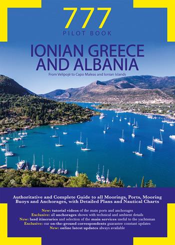 777 ionian Greece and Albania. From Velipojë to Capo Maleas and Ionian Islands - Dario Silvestro, Marco Sbrizzi, Raffaello Merli - Libro Magnamare 2022 | Libraccio.it