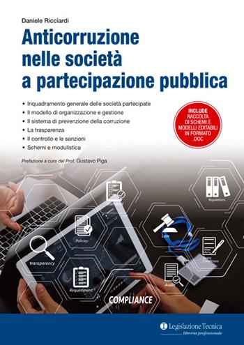 Anticorruzione nelle società a partecipazione pubblica - Daniele Ricciardi - Libro Legislazione Tecnica 2020, Libreria professionale | Libraccio.it