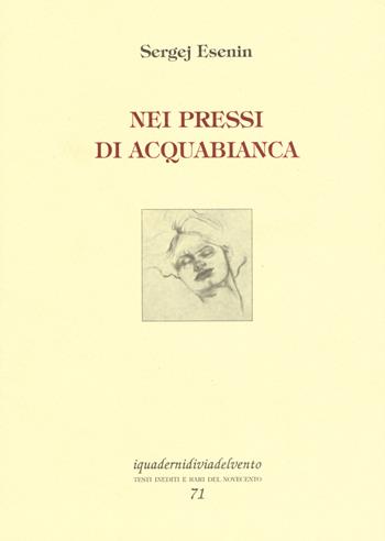 Nei pressi di Acquabianca - Sergej Esenin - Libro Via del Vento 2015, I quaderni di Via del Vento | Libraccio.it