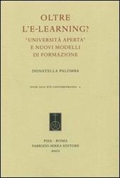 Oltre l'e-learning? «Università aperta» e nuovi modelli di formazione