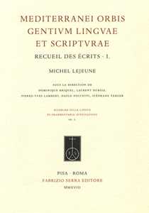 Image of Mediterranei orbis gentium linguae et scripturae. Recueil des écr...