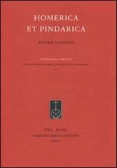 Homerica et Pindarica
