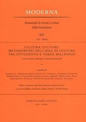 Cultura-Culture. Metamorfosi dell'idea di cultura tra Ottocento e terzo millennio
