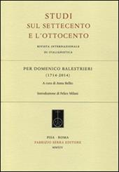 Per Domenico Balestrieri (1714-2014)
