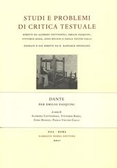 Dante. Per Emilio Pasquini