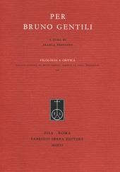 Per Bruno Gentili