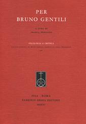 Per Bruno Gentili