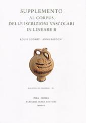 Supplemento al «Corpus delle iscrizioni vascolari in lineare B»