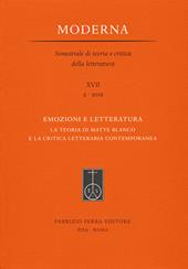 Emozioni e letteratura. La teoria di Matte Blanco e la critica letteraria contemporanea