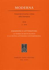 Emozioni e letteratura. La teoria di Matte Blanco e la critica letteraria contemporanea