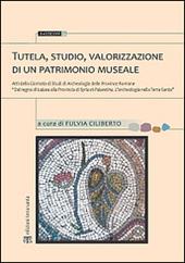 Tutela, studio, valorizzazione di un patrimonio museale. Atti della Giornata di studi di archeologia delle province romane...