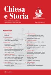 Chiesa e storia. Rivista dell'Associazione Italiana dei Professori di Storia della Chiesa. Vol. 8