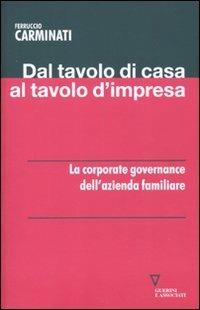 Dal tavolo di casa al tavolo d'impresa. La corporate governance dell'azienda familiare - Ferruccio Carminati - Libro Guerini e Associati 2010, Network strumenti | Libraccio.it