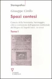 Spazi contesi. Camera della Sommaria, baronaggio, città e costruzione dell'apparato territoriale del Regno di Napoli (secc. XV-XVIII). Vol. 1