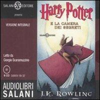 Harry Potter e la camera dei segreti letto da Giorgio Scaramuzzino. Audiolibro. 8 CD Audio. Ediz. integrale. Vol. 2 - J. K. Rowling - Libro Salani 2009, Audiolibri | Libraccio.it