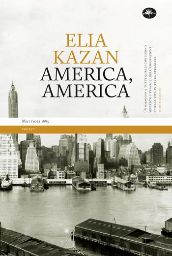 America America - Elia Kazan - Libro Mattioli 1885 2024, Tascabili | Libraccio.it