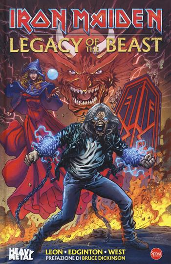 Iron Maiden. Legacy of the Beast. Ediz. a colori - Llexi Leon, Ian Edginton, Kevin West - Libro Sprea Editori 2022, Heavy metal | Libraccio.it
