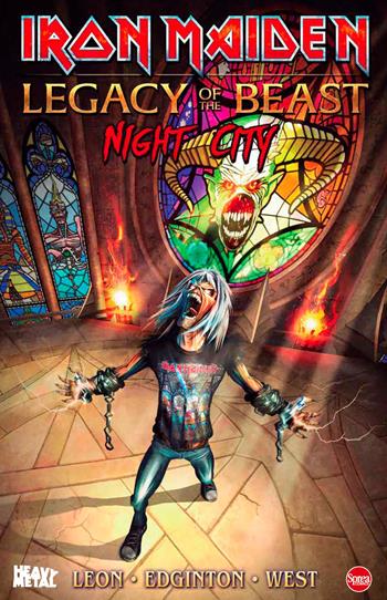 Iron Maiden. Legacy of the Beast. Vol. 2: Night city - Llexi Leon, Ian Edginton, Kevin West - Libro Sprea Editori 2023, Heavy metal | Libraccio.it