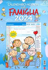 Calendario-agenda della famiglia 2024